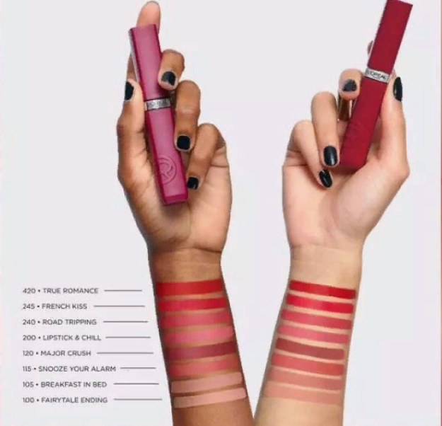 Loreal Parij suyuq mat lab bo'yog'i infaillible, ohang 105