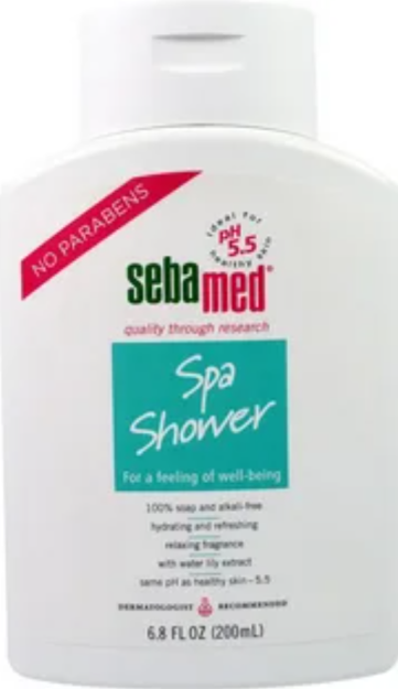 Sebamed SENSITIVE SKIN fresh shower 200 ml (terini tozalash uchun tetiklantiruvchi dush jeli)
