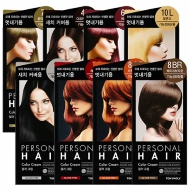 Shaxsiy soch rangi kremi 6n 80 ml