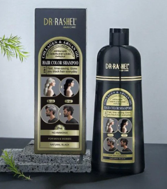 DR RASHEL HAIR COLOR SHAMPOO Collagen&argan oil 2in1 400ml