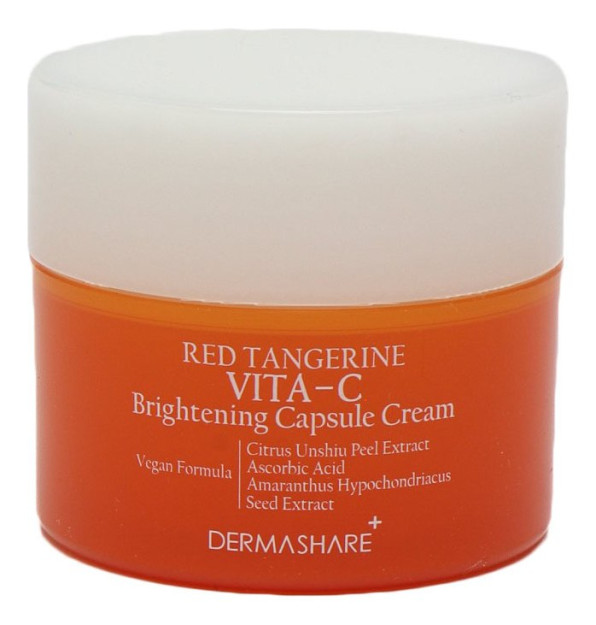 Red Tangerine VITA-C Brightening capsule cream DERMASHARE 50ml