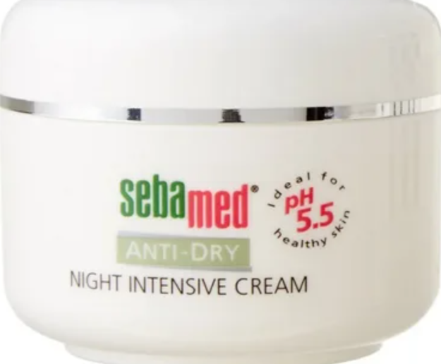 Sebamed ANTI-DRY night intensive cream (Увлажняющий ночной крем для сухой кожи)