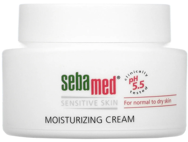 Sebamed SENSITIVE SKIN moisturizing cream 75 ml (Увлажняющий крем для сухой кожи чувсвтвительной кож