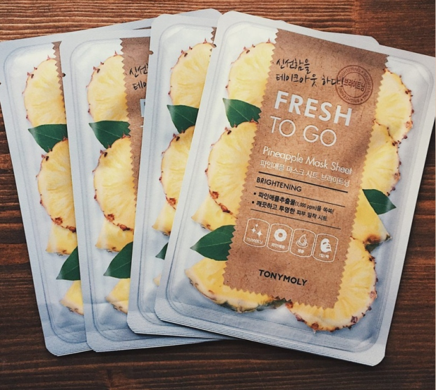 FRESH TO go Shine MUSCAT MASK SHEET 20g yuz niqobi