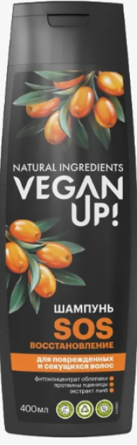 VEGANUP! Шампунь SOS-восстановление 400 мл