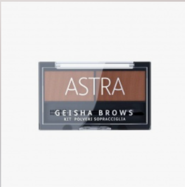 Тени для бровей GEISHA BROWS kit sopracciglia brown (4g) 00013310002