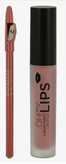 EVELINE OH MY LIPS LAB BO'YOG'I MAT 4,5 ML + MAX INTENSE COLOUR LAB BO'YOG'I TO'PLAMI 7