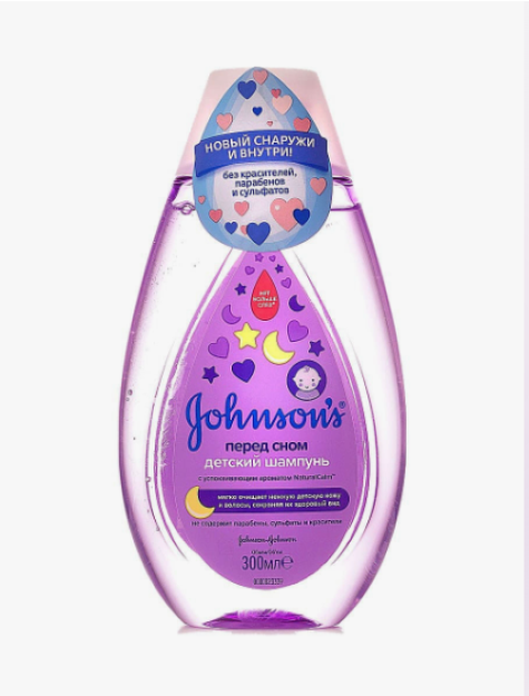 JOHNSON'S® bolalar uchun "yotishdan oldin" soch shampuni 300 ml