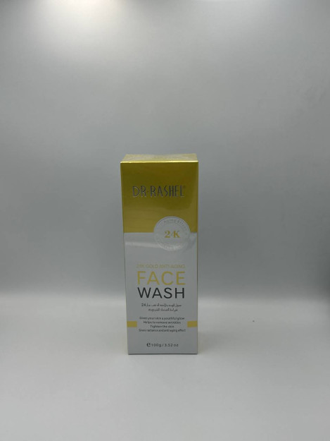 24K-100gr / 24k Gold anti-aging face wash bilan yuvish uchun ko'pik. San'at.№DRL-1636