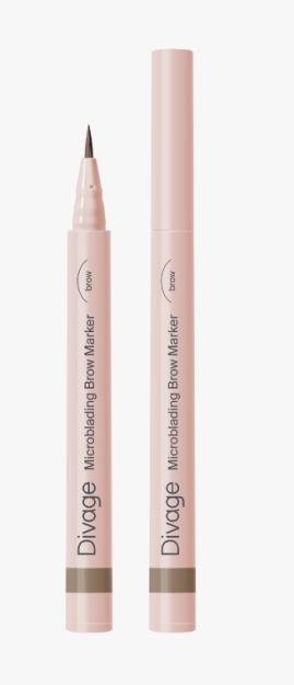 Divage Стойкий маркер для бровей с эффектом Microblading, тон №03