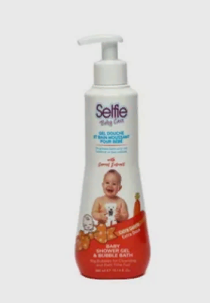 Selfie 300ml bolalar uchun dush jeli va ko'pikli hammom-Morkvy