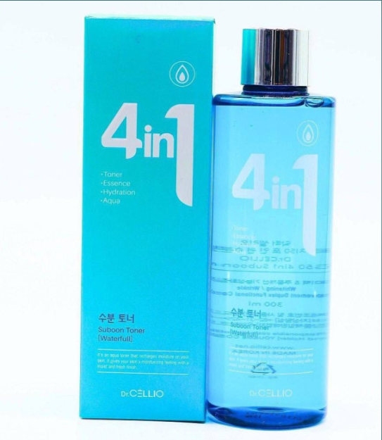 ТОНЕР ДЛЯ ЛИЦА 4 IN 1 TONER 300ML (DR.CELLIO) SNAIL