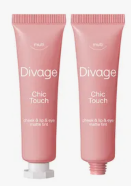 Divage Kremsi yonoq, lab va ko'z tinti Chic Touch Matte Tint № 01