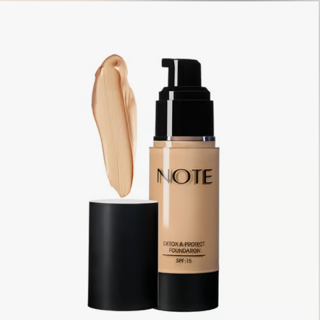Тональный крем NOTE DETOX AND PROTECT FOUNDATION 01 30 ml