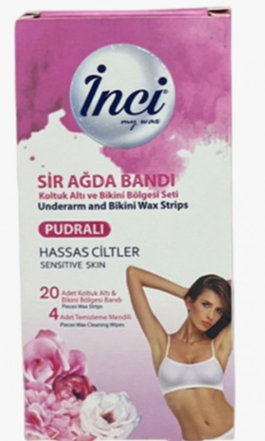 Mum lentasi 41 to'plami chang bilan qoplangan./INCI WAX POWDERED SIR WAX TAPE 41 SET
