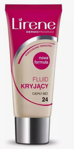 KREM-SUYUQLIK TONAL YUZ LIRENE YORITUVCHI VITAMIN C №002 BEIGE 30ML