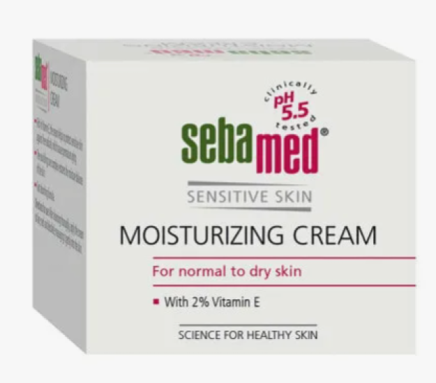 Sebamed SENSITIVE SKIN moisturizing cream 100 ml Увлажняющий крем для сухой кожи чувсвтвительной кожи лица