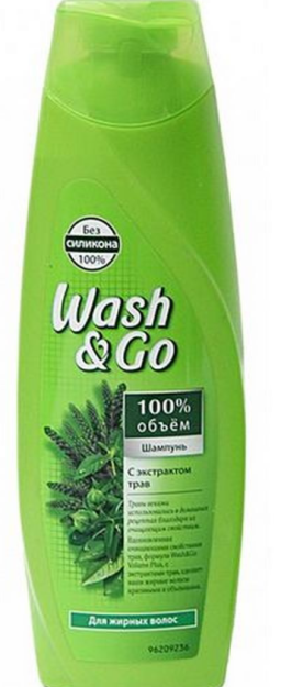 W&G SOCH SHAMPUNI YOG'LI SOCHLAR UCHUN O'SIMLIK EKSTRAKTI 200ML