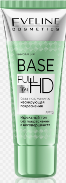 EVELINE BASE FULL HD YUZ BO'YANISH BAZASI MASKALANUVCHI 30ML