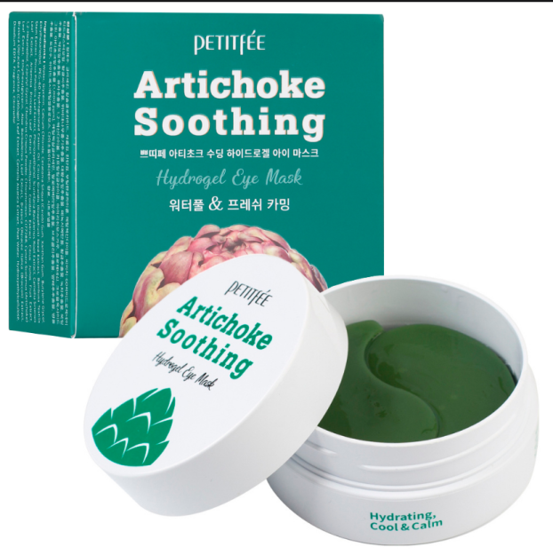 PETITFEE ARTICJOKE SOOTHING HYDROGEL EYE MASK