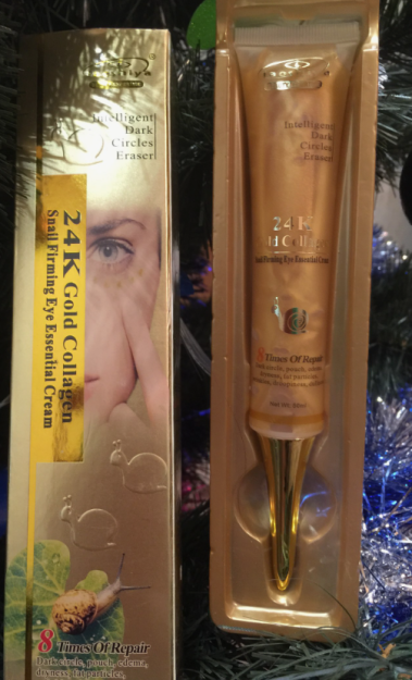 Гель-крем вокруг глаз с коллагеном 24K Голд,/24K Gold collagen Eye Gel Cream-20ML-Арт.№DRL-1177