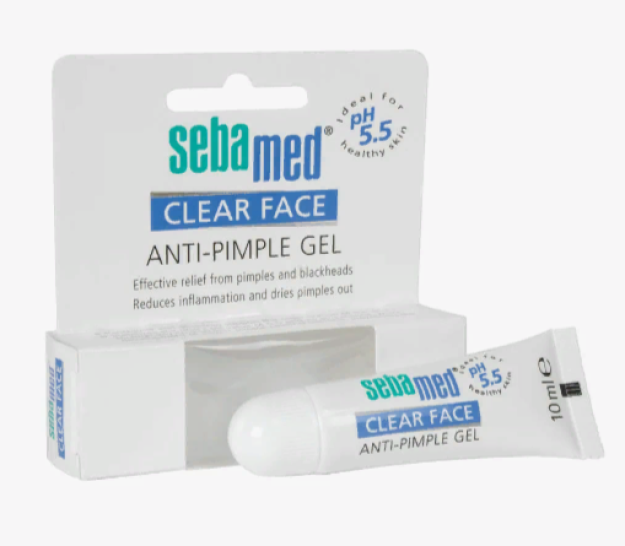 Sebamed CLEAR FACE colored anti-pimple cream 10 ml (tonlama bilan akne qarshi jel)