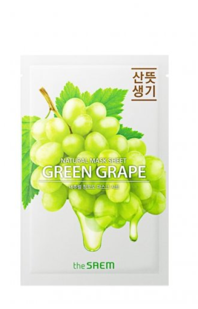 I AM GREEN GRAPE MASK SHEET 21g yuz niqobi