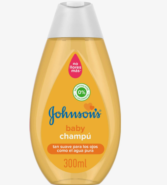 JOHNSON'S® 300 ml yuvish va cho'milish uchun" tojdan to tovongacha " bolalar uchun ko'pikli shampun