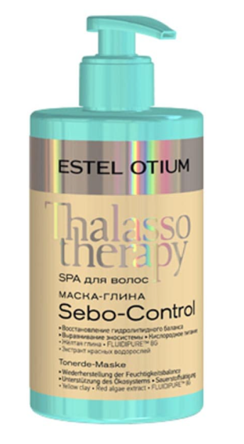 Otium THALASSO THERAPY SEBO-CONTROL davolash to'plami (sochlar uchun shampun (435 ml), loy niqobi