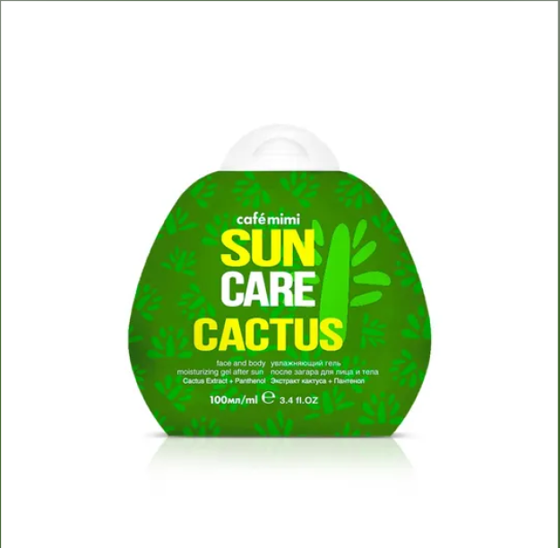 KM Увлажняющий гель после загара для лица и тела Cactus, 100 мл ЕАЭС N RU Д-RU.НВ15.В.07806/20 от 06,03,2020