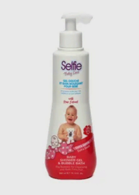 Selfie 300ml bolalar uchun dush jeli va ko'pikli hammom - tabiiy