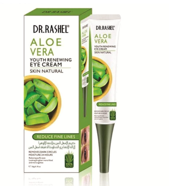 Aloe Vera bilan yoshartiruvchi ko'z kremi, / Aloe vera youth renewing eye cream-20g-Art.№DRL-1533