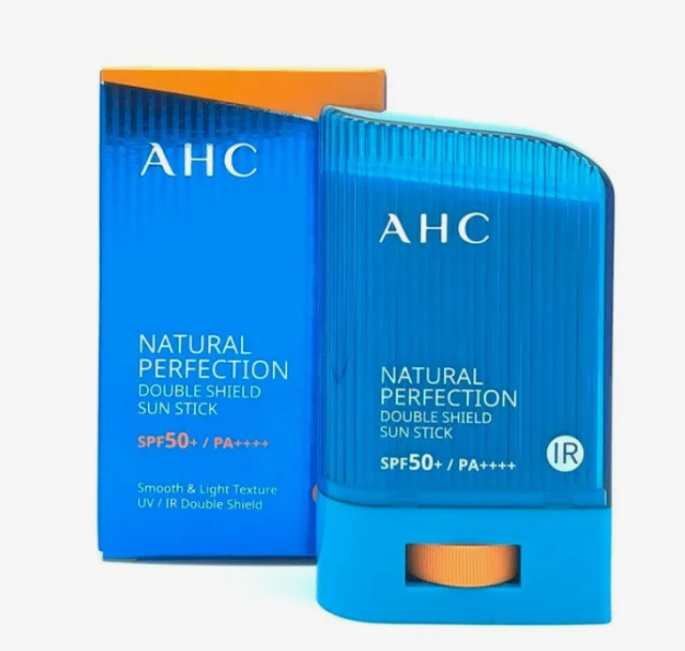 Natural perfection doble shield sun stick spf 50++++ ahc