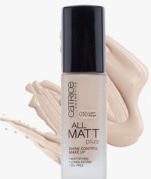 Тональная основа Catrice All Matt Shine Control Make Up 015C COOL VANILLA BEIGE