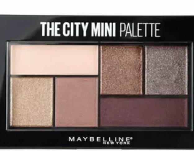 Палетка теней для глаз Maybelline The City Mini, оттенок 400, Rooftop Bronzes