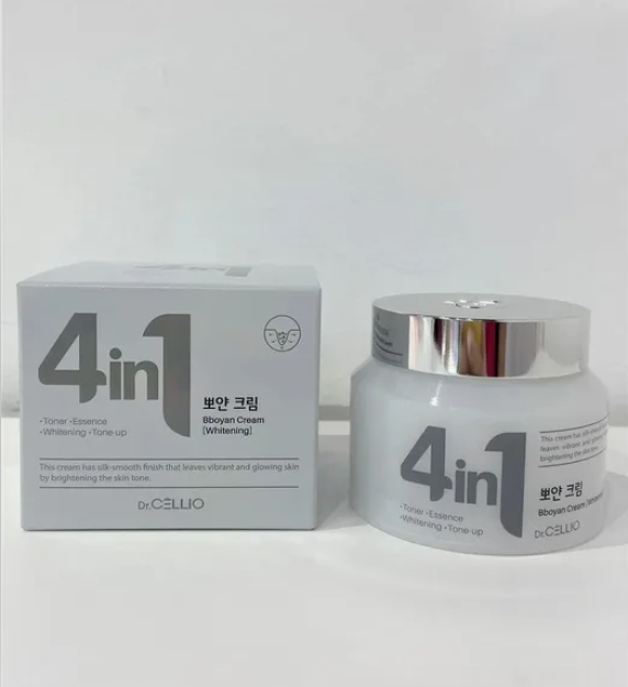 DR.CELLIO 4IN1 Bboyan cream toner essence whitening tone-up 70 ml