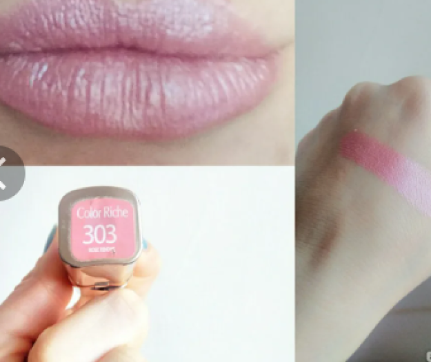 L'Oreal Paris lab bo'yog'i "Color Riche" nemlendiricisi, 303-soya, nozik pushti