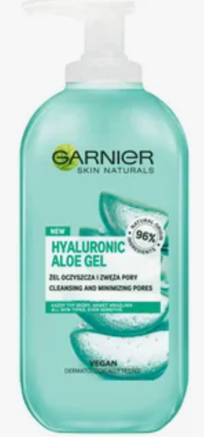 Garnier skin naturals gel ko'pikli gialuron qizil 200 ml