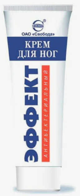 Oyoq kremi" effekt " yumshatuvchi Lam. tube 35x125, 80gr
