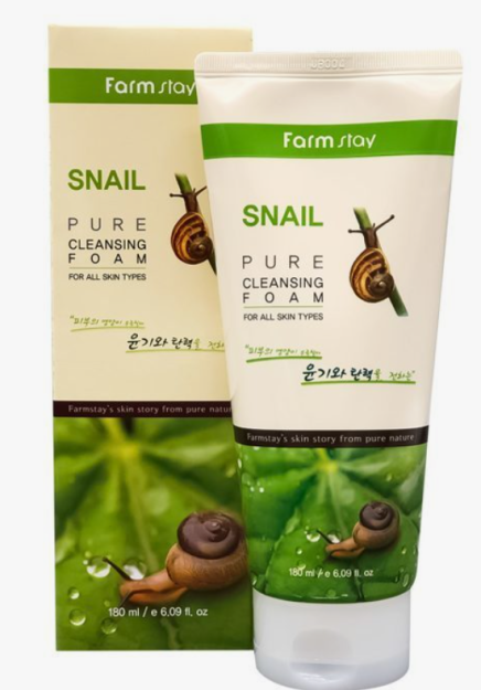 Farm Stay SNAIL cleansing foam 180m