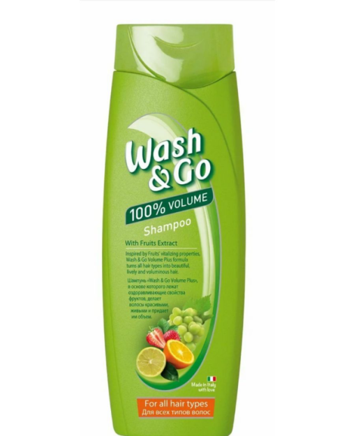 W&G SOCH SHAMPUNI BARCHA SOCH TURLARI UCHUN MEVA EKSTRAKTI 400ML