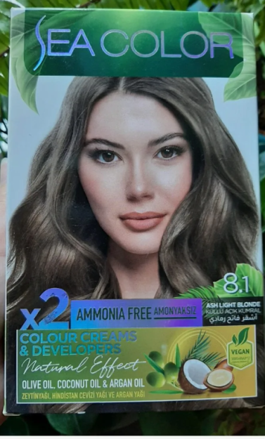 LILA COSMETICS Sea color 7.3 Nutshell soch bo'yog'i-yong'oq qobig'i