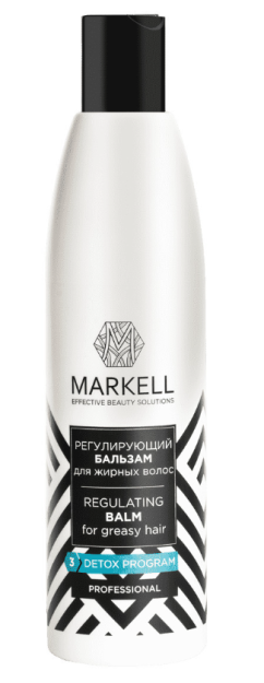 (MARKELL DETOX PORGRAM) РЕГУЛИРУЮЩИЙ БАЛЬЗАМ ДЛЯ ЖИРНЫХ ВОЛОС, 300МЛ