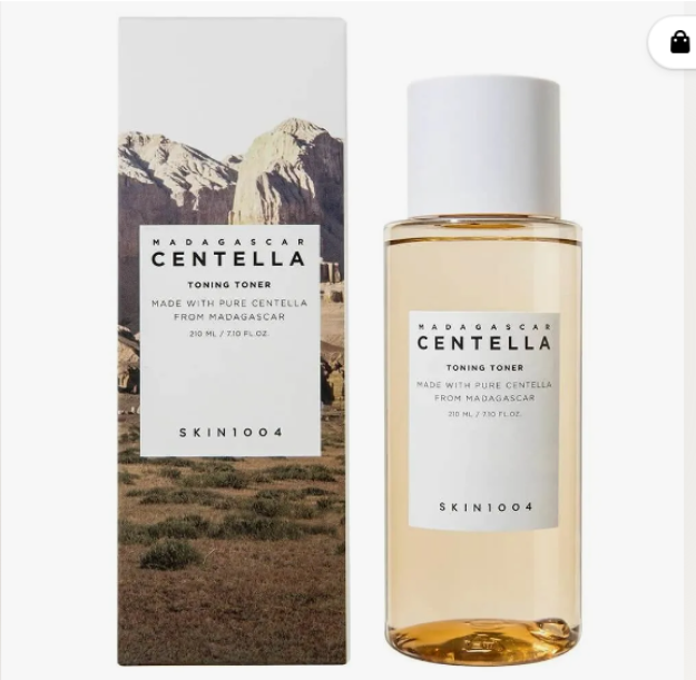 Skin1004 Madagaskar Centella Toner 210ml bilan yumshoq peeling Toner