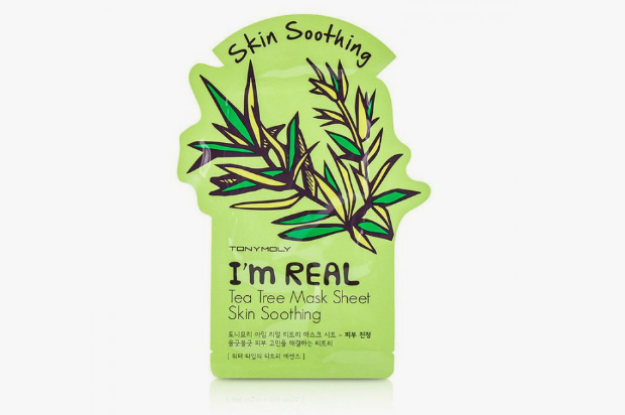 Choy daraxti ekstrakti bilan yuz niqobi./I AM TEA TREE MASK SHEET - CALMING 21ml