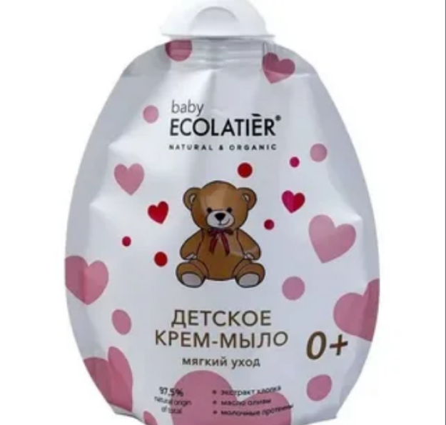 ECL baby Baby krem sovuni "yumshoq parvarish" 0+, 250 ml