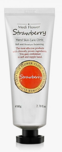 Medi Flower Hand Cream Strawberry