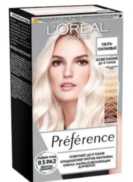 LILA COSMETICS Sea color soch bo'yog'i 0,1 Plantinum blonde-platina sarg'ish
