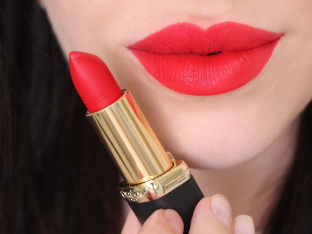 L'Oreal Parij lab bo'yog'i "Color Riche", soya 346 mat qizil mukammallik