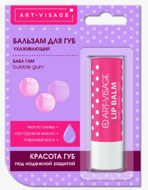 Blisterdagi "LIP balzam" lab bo'yog'i mat
